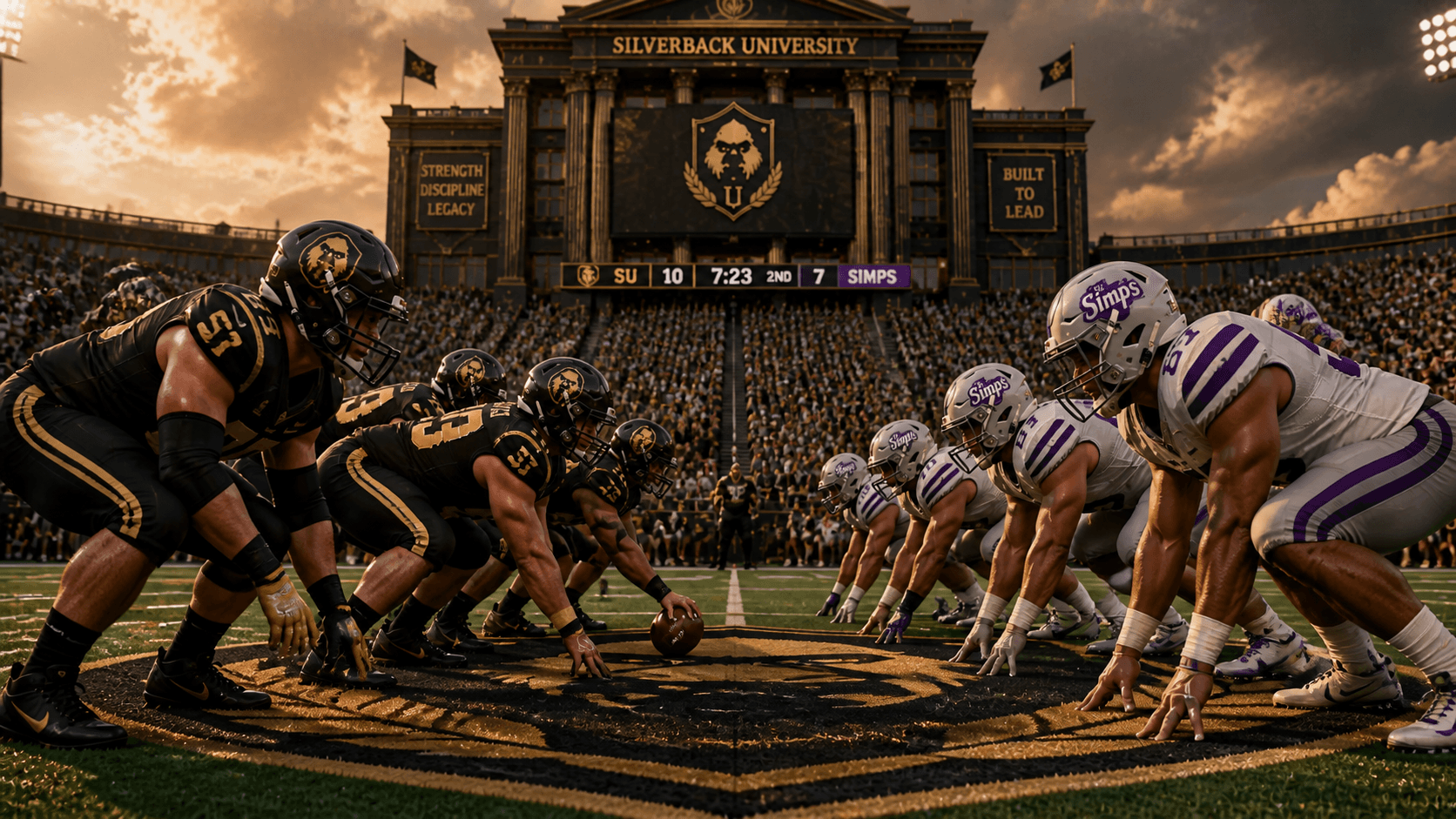 Game day — Silverbacks football