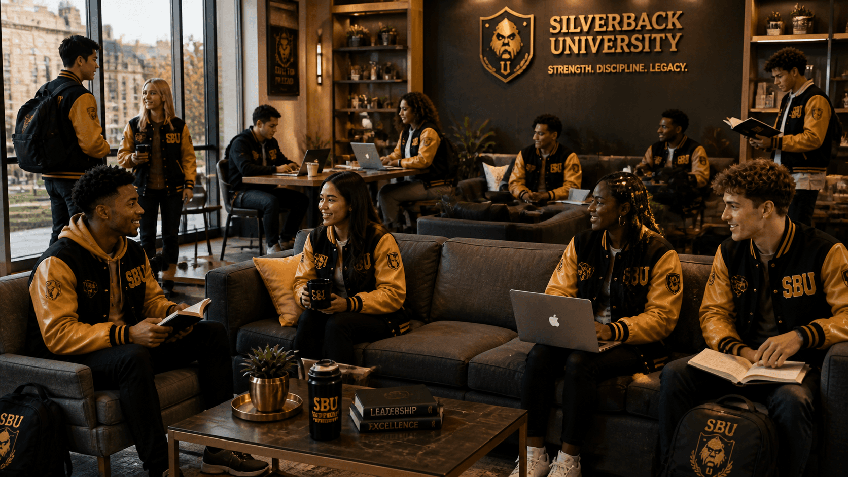 The student lounge — discipline, presence, legacy